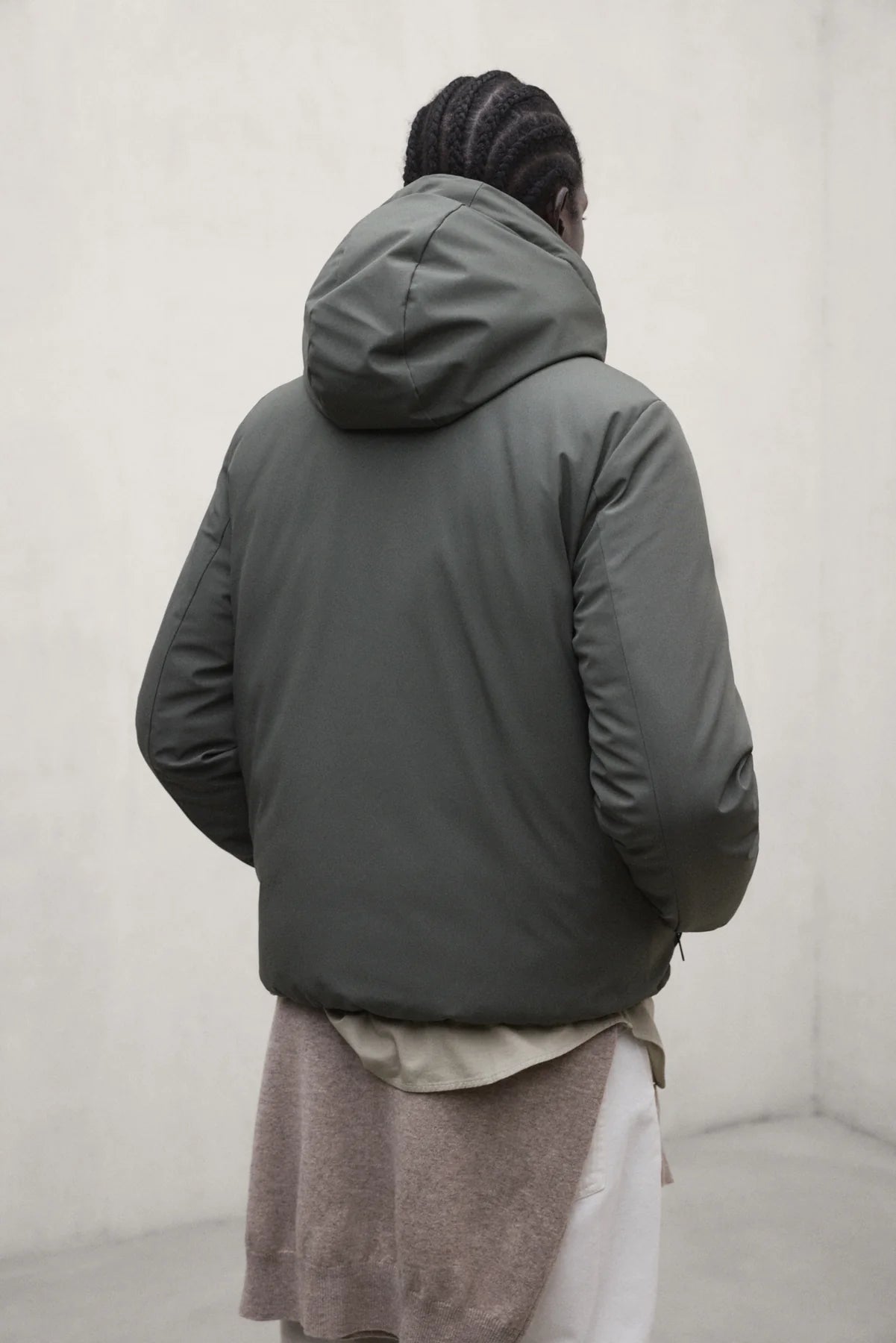 Cartes Men's Jacket Olive | ECOALF