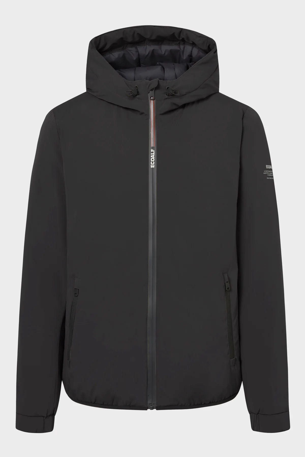Cartes Men's Jacket Black | ECOALF