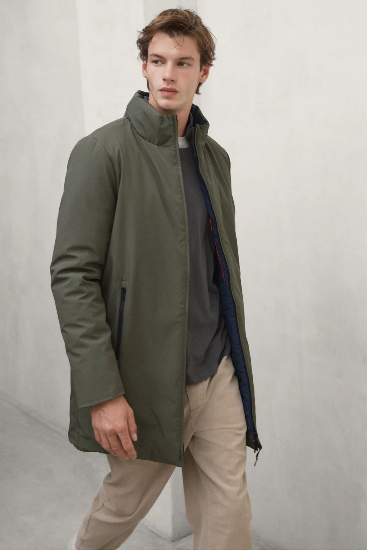 Grays Men's Jacket Vintage Green | ECOALF