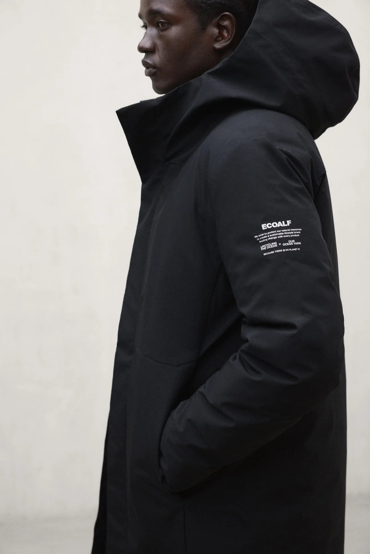 Nanjin Men's Jacket Black | ECOALF