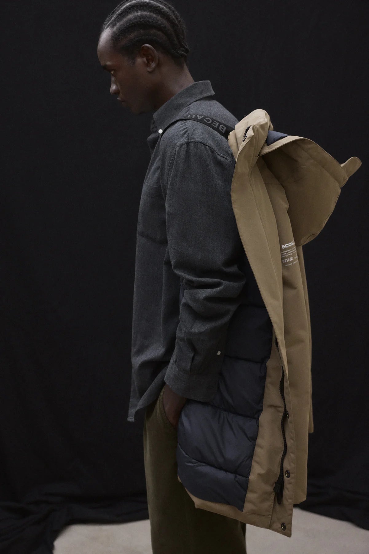 Parko Men's Jacket Nut | ECOALF