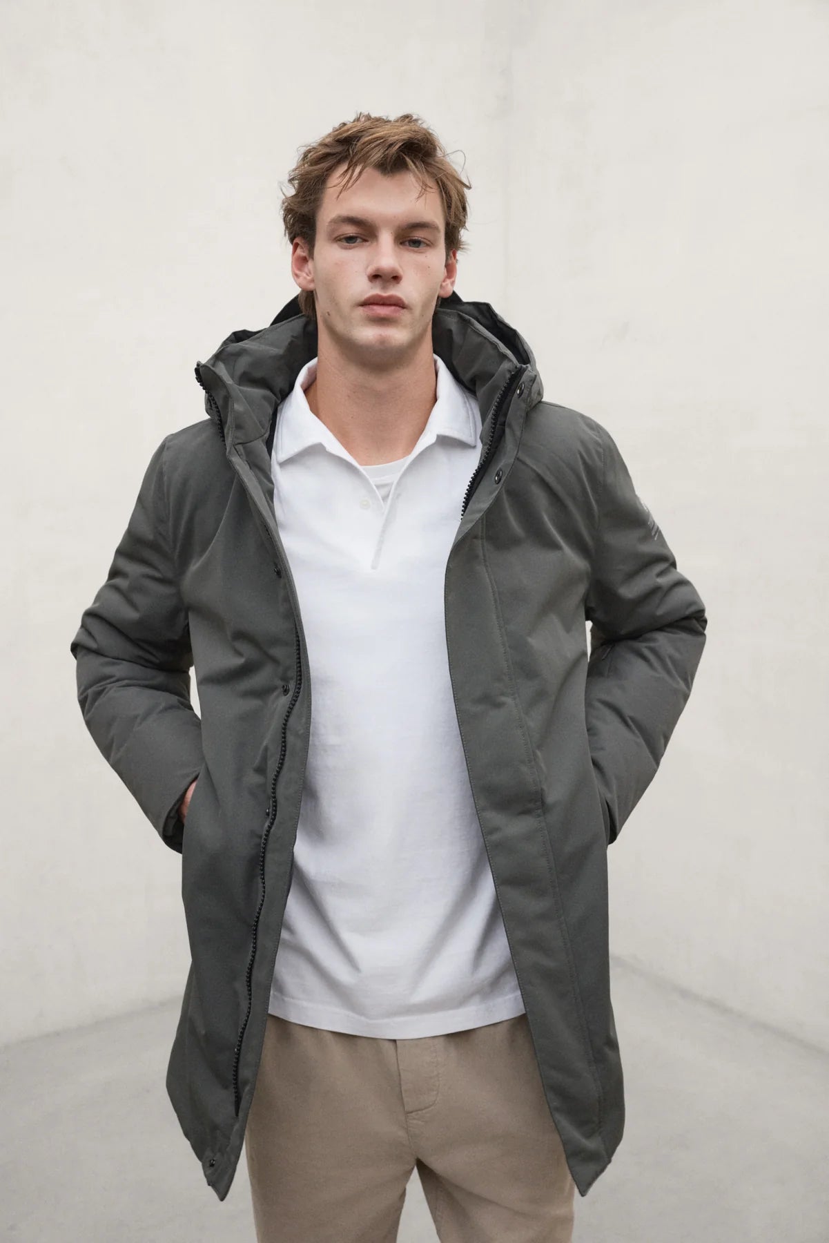 Parko Men's Jacket Olive | ECOALF