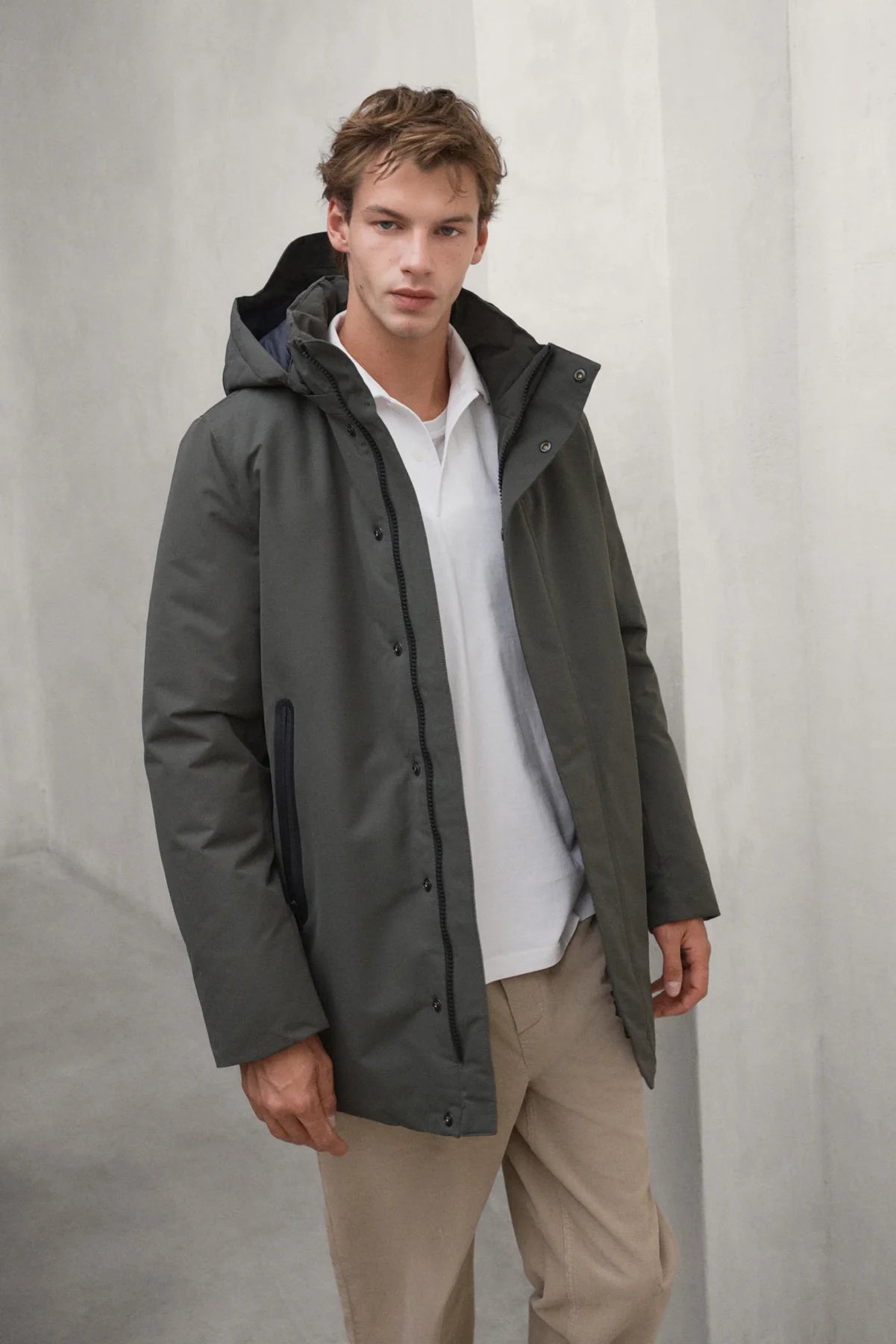 Parko Men's Jacket Olive | ECOALF