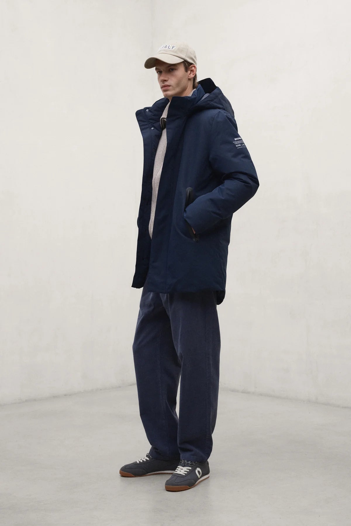 Parko Men's Jacket Deep Navy | ECOALF