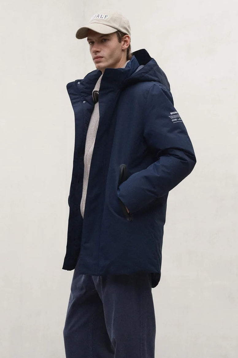 Parko Men's Jacket Deep Navy | ECOALF