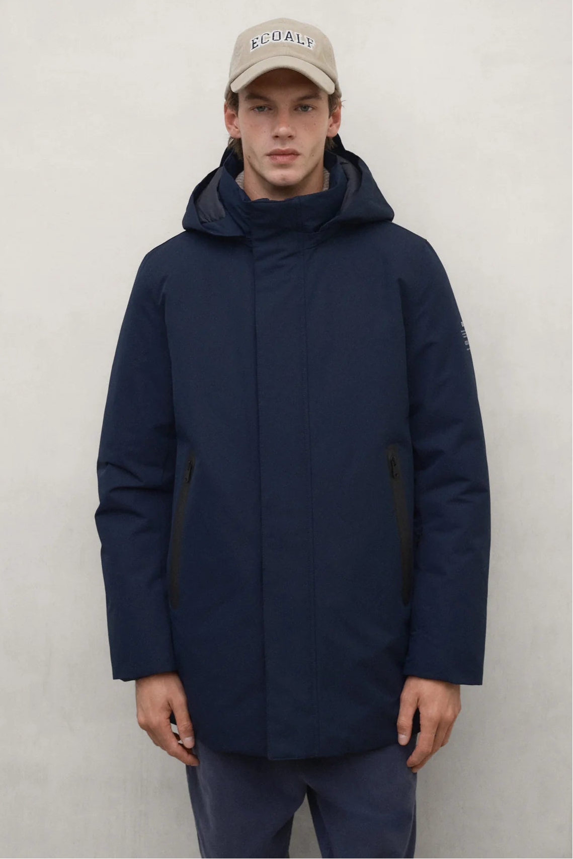 Parko Men's Jacket Deep Navy | ECOALF