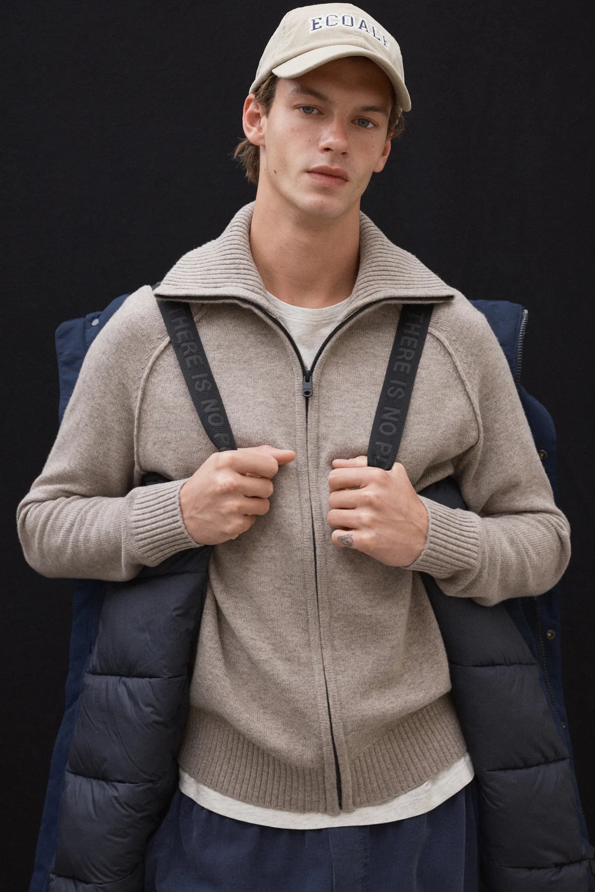 Parko Men's Jacket Deep Navy | ECOALF