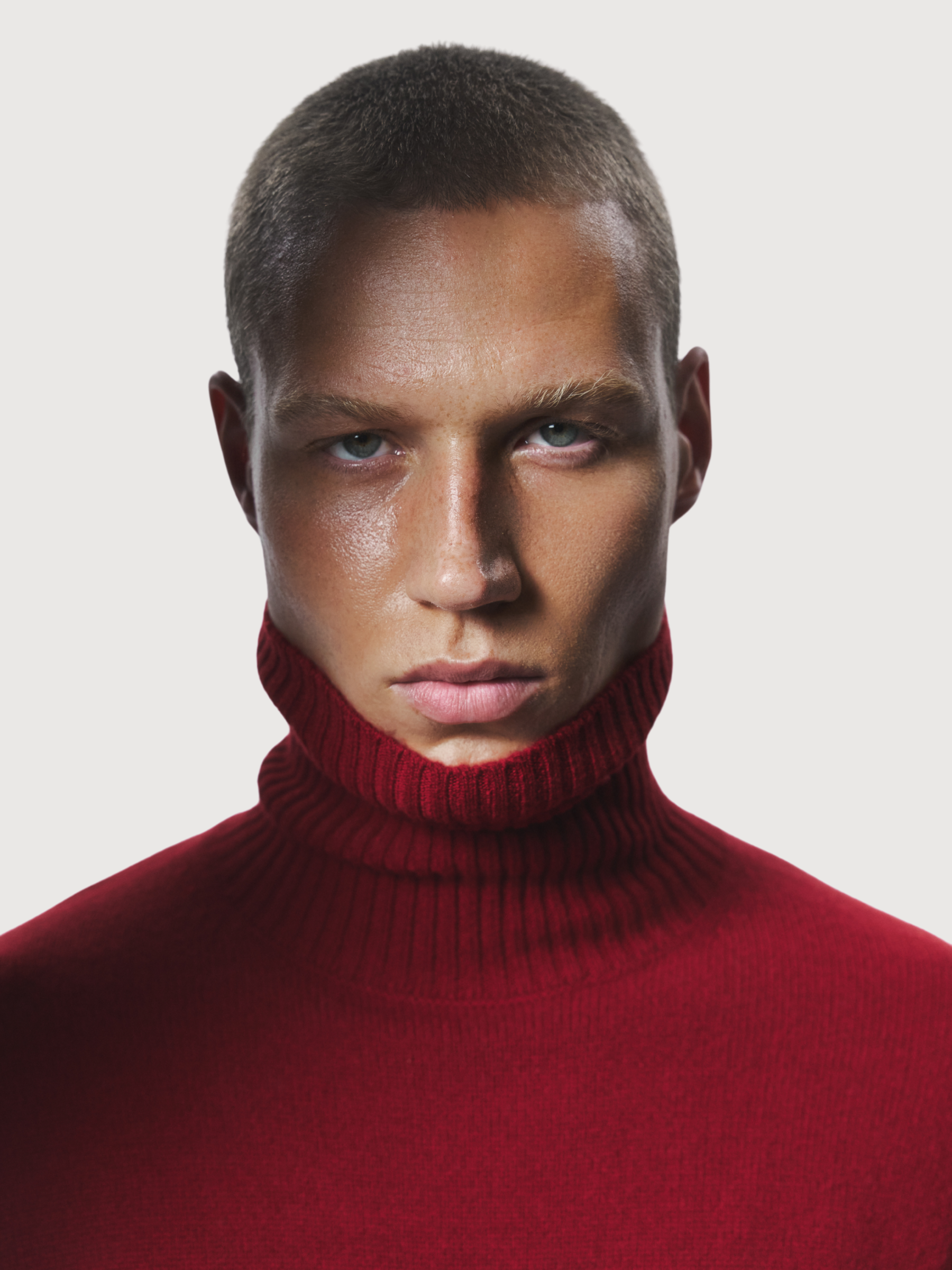 Pullover Brun Dark Red Recycled Wool| Ecoalf