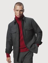 Pullover Brun Rosso Scuro Lana Riciclata| Ecoalf