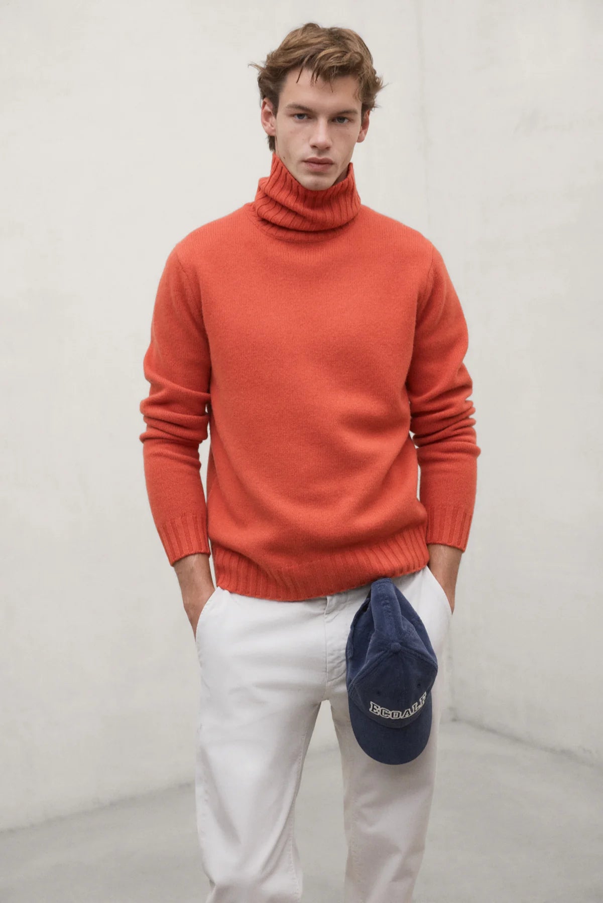 Brun Men's Sweater Burned Orange | ECOALF