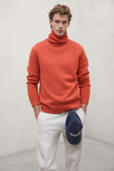 Brun Men's Sweater Burned Orange | ECOALF