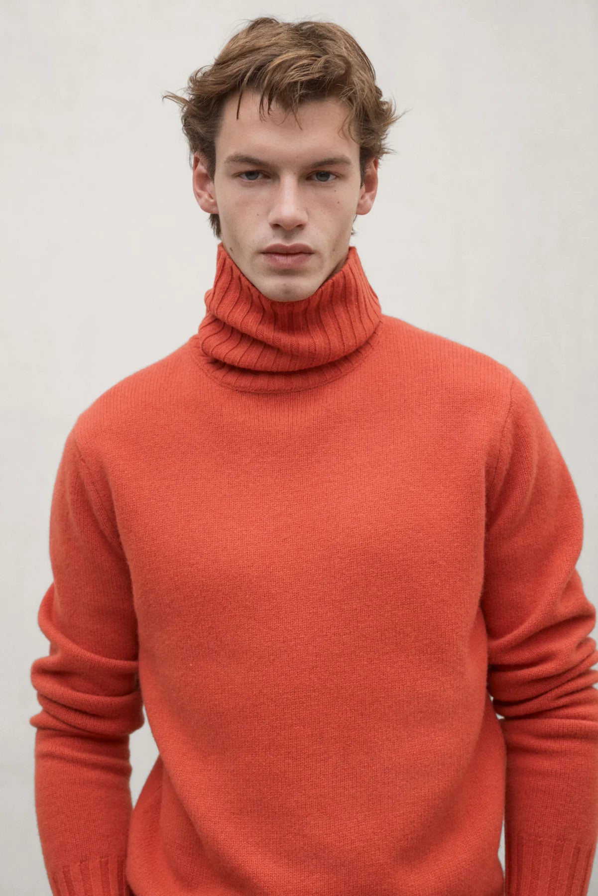 Brun Men's Sweater Burned Orange | ECOALF