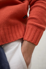 Brun Men's Sweater Burned Orange | ECOALF
