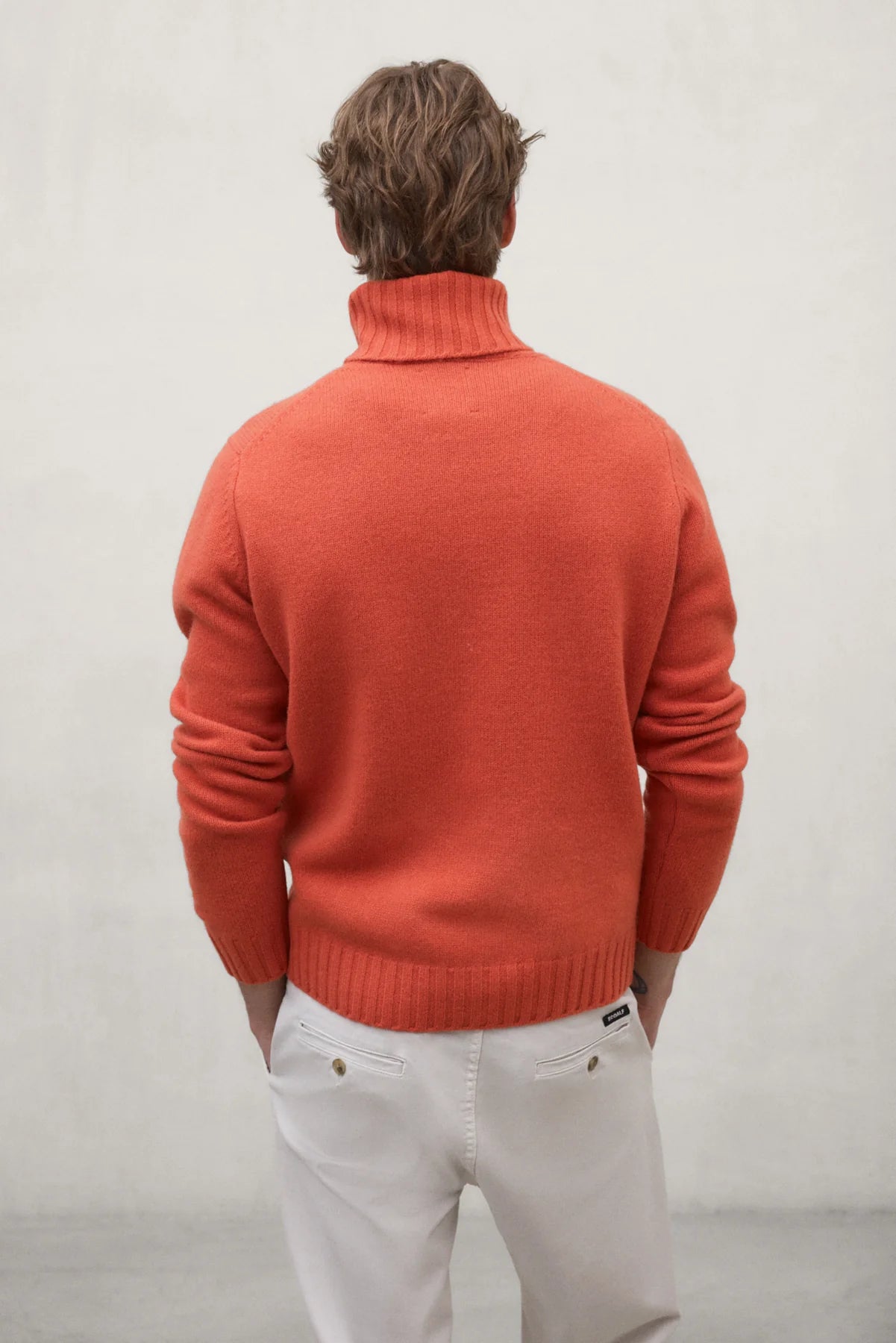 Brun Men's Sweater Burned Orange | ECOALF