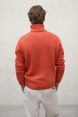 Brun Men's Sweater Burned Orange | ECOALF