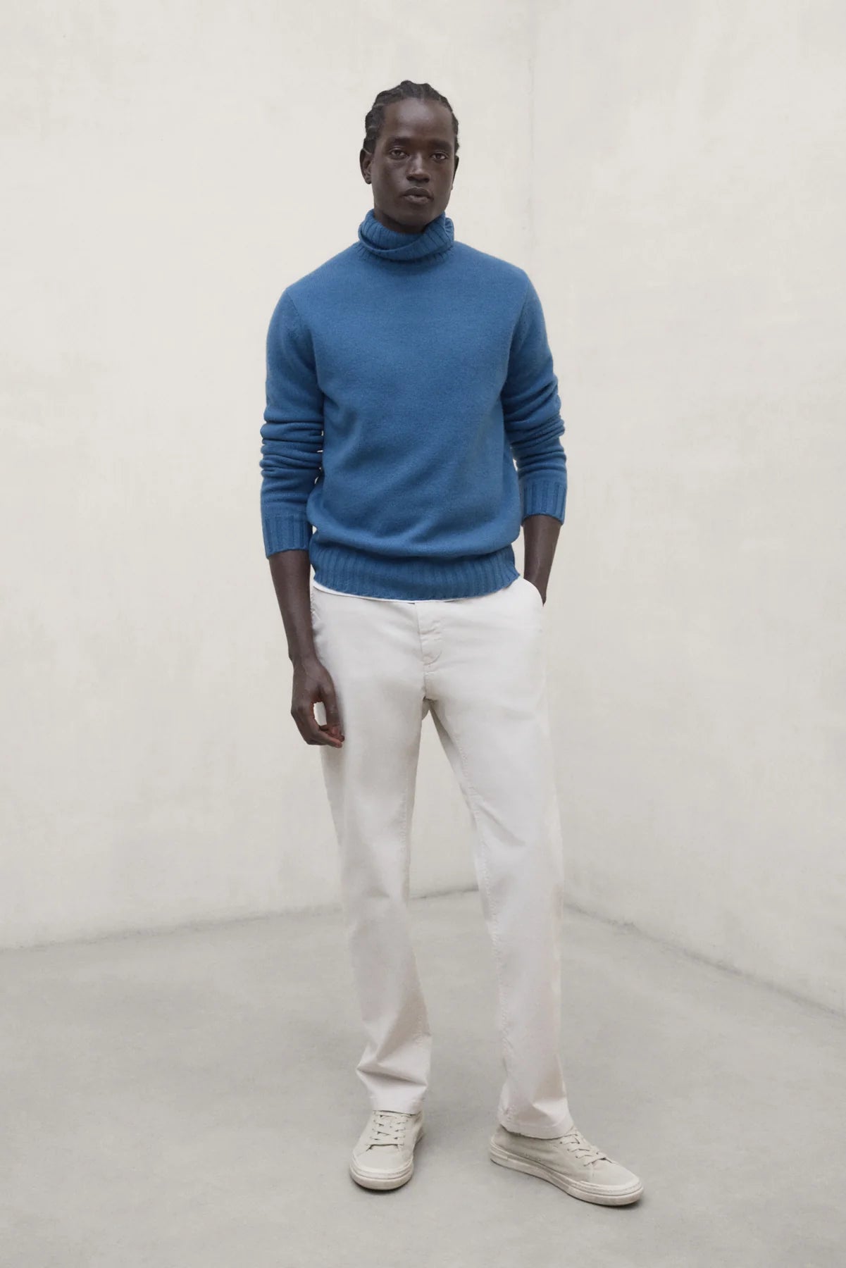 Brun Men's Sweater Cobalt | ECOALF