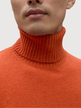 Brunalf Orange Melange Man Pullover | Ecoalf