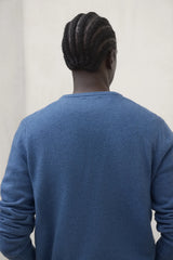 Laguna Men's Merino Sweater Cobalt | ECOALF