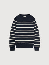 Jumper With Stripe For Man Limoalf | Ecoalf