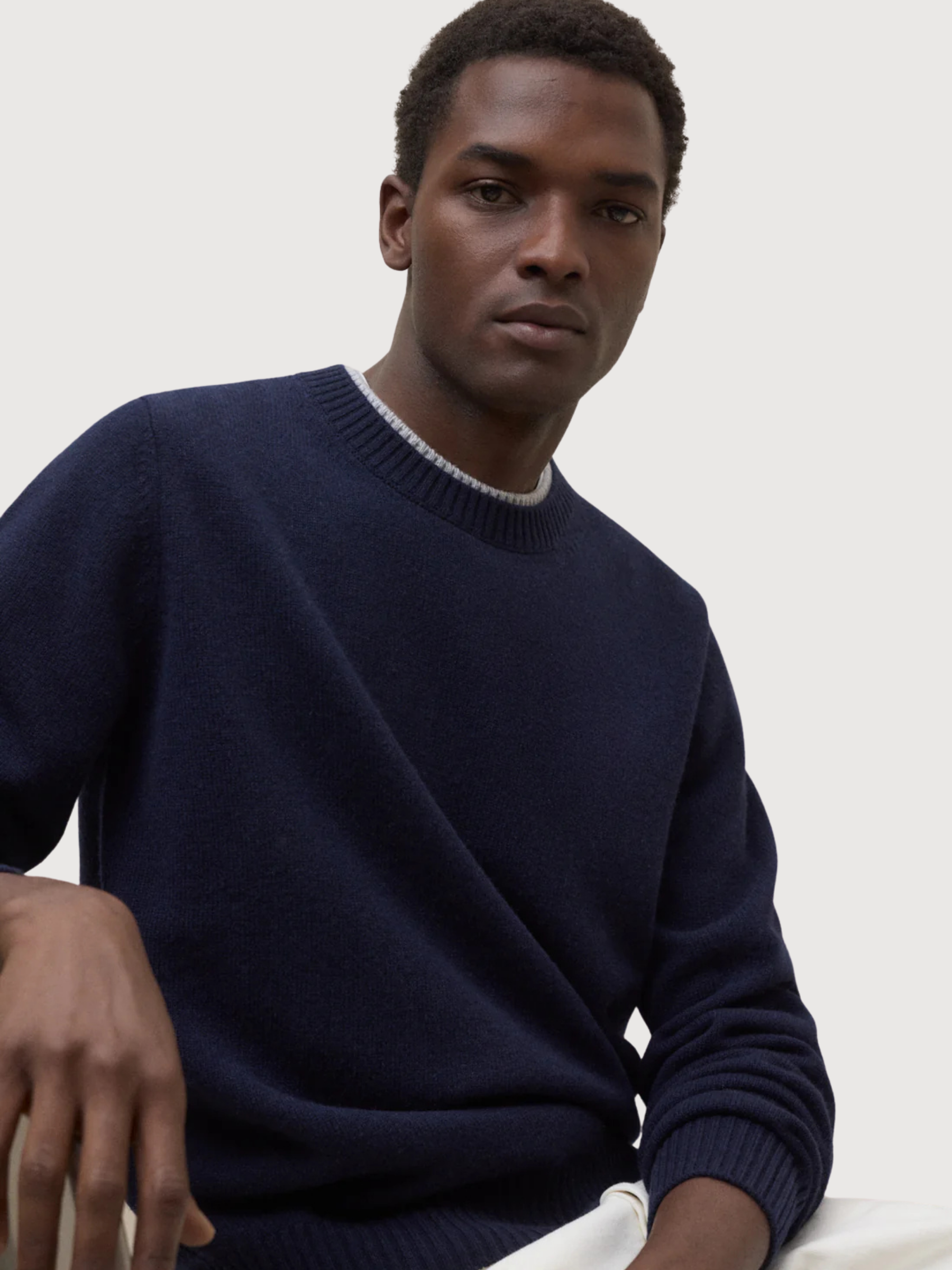 Pullover marula dark blue | ecolaf | ECOALF