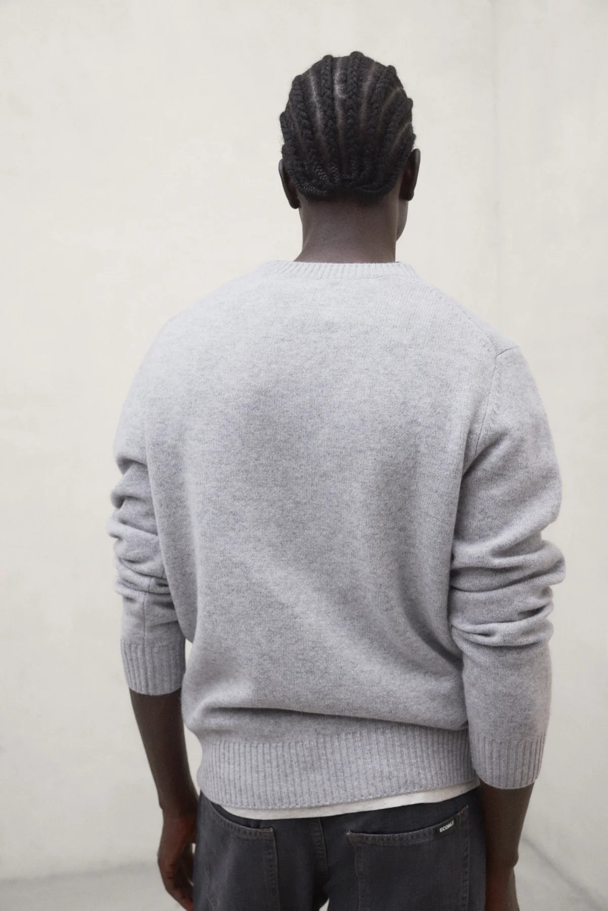 Marula Men's Sweater Light Grey Melange | ECOALF