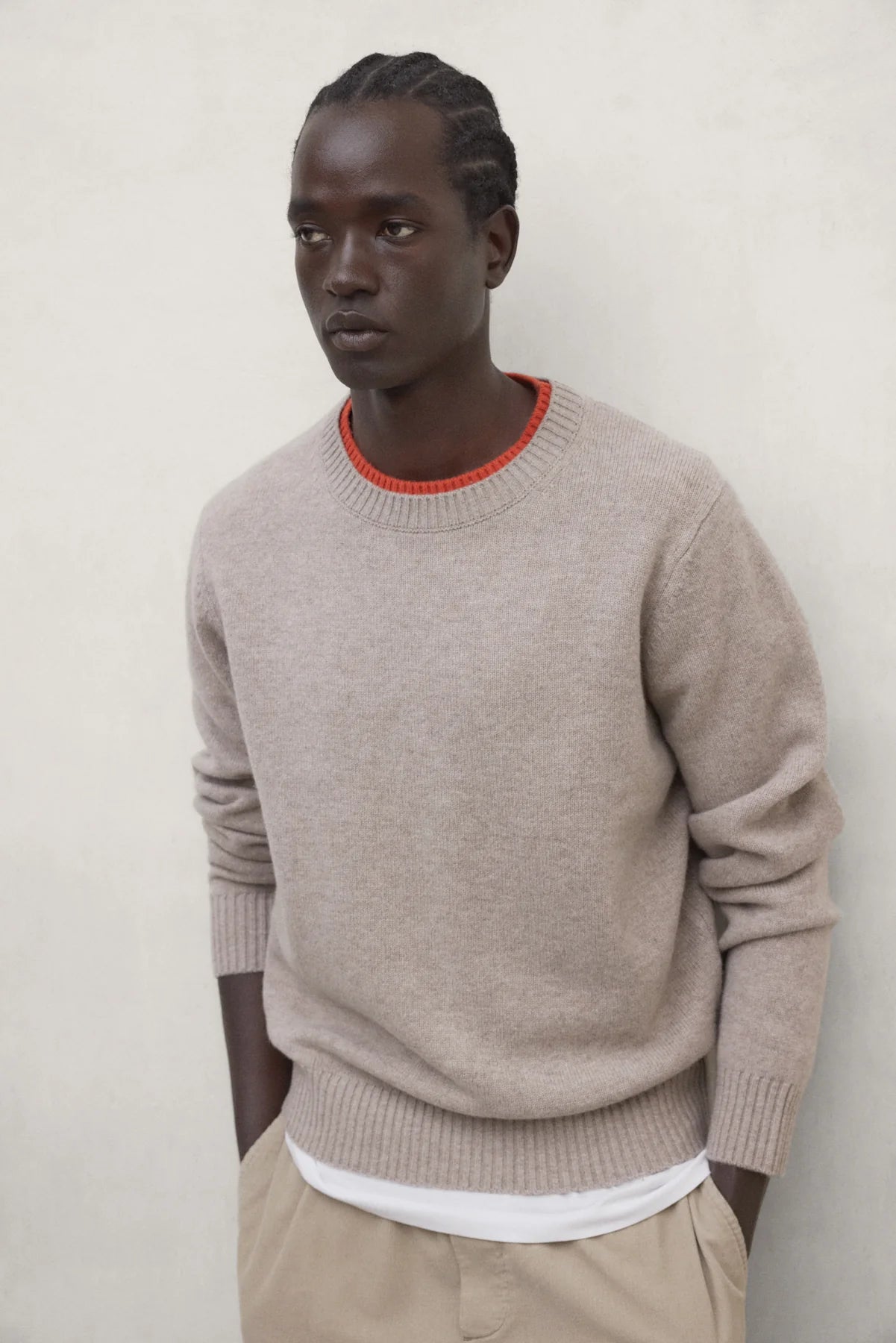 Marula Men's Sweater Toast Melange | ECOALF