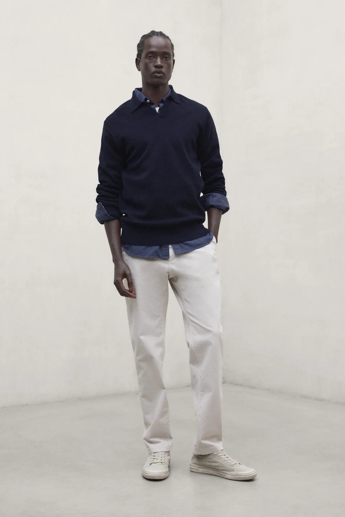 Mopane Men's Sweater Deep Navy | ECOALF