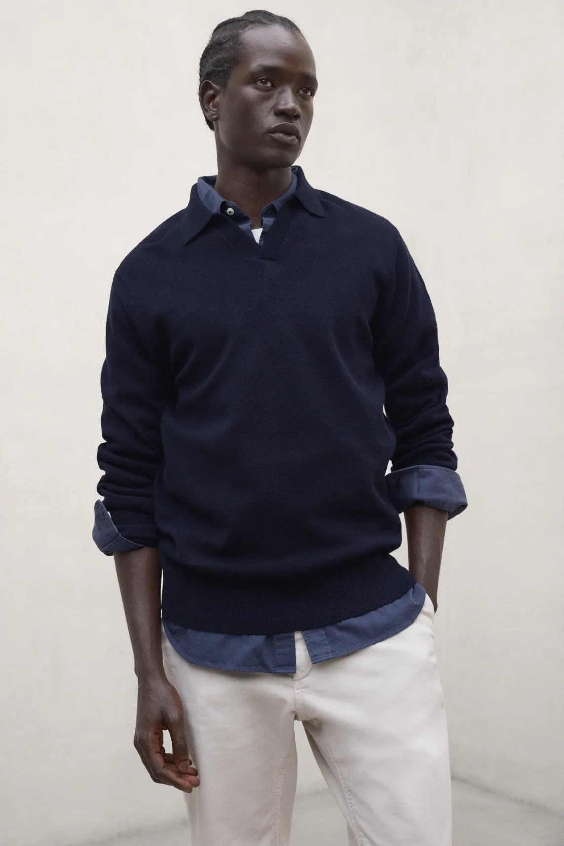 Mopane Men's Sweater Deep Navy | ECOALF