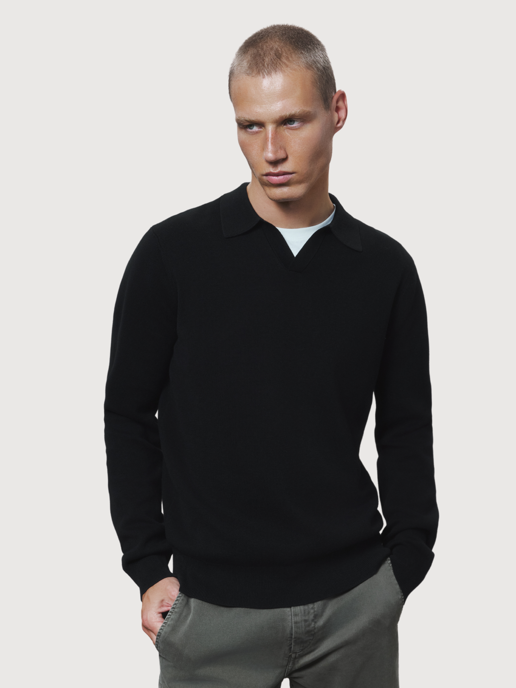 Pullover Mopane Black Organic& Recycled Cotton | Ecoalf