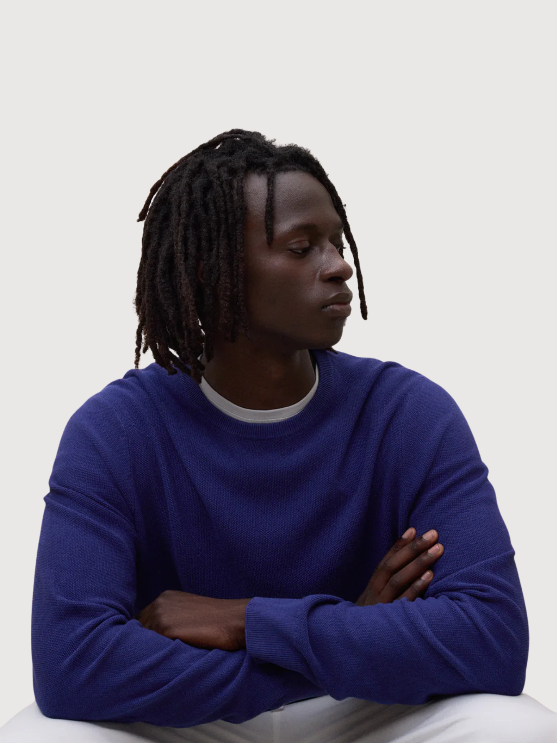 NARANJO KNIT MAN Blu Indaco | ECOALF