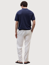 T-Shirt Olmo Knit Man Deep Navy | Ecoalf