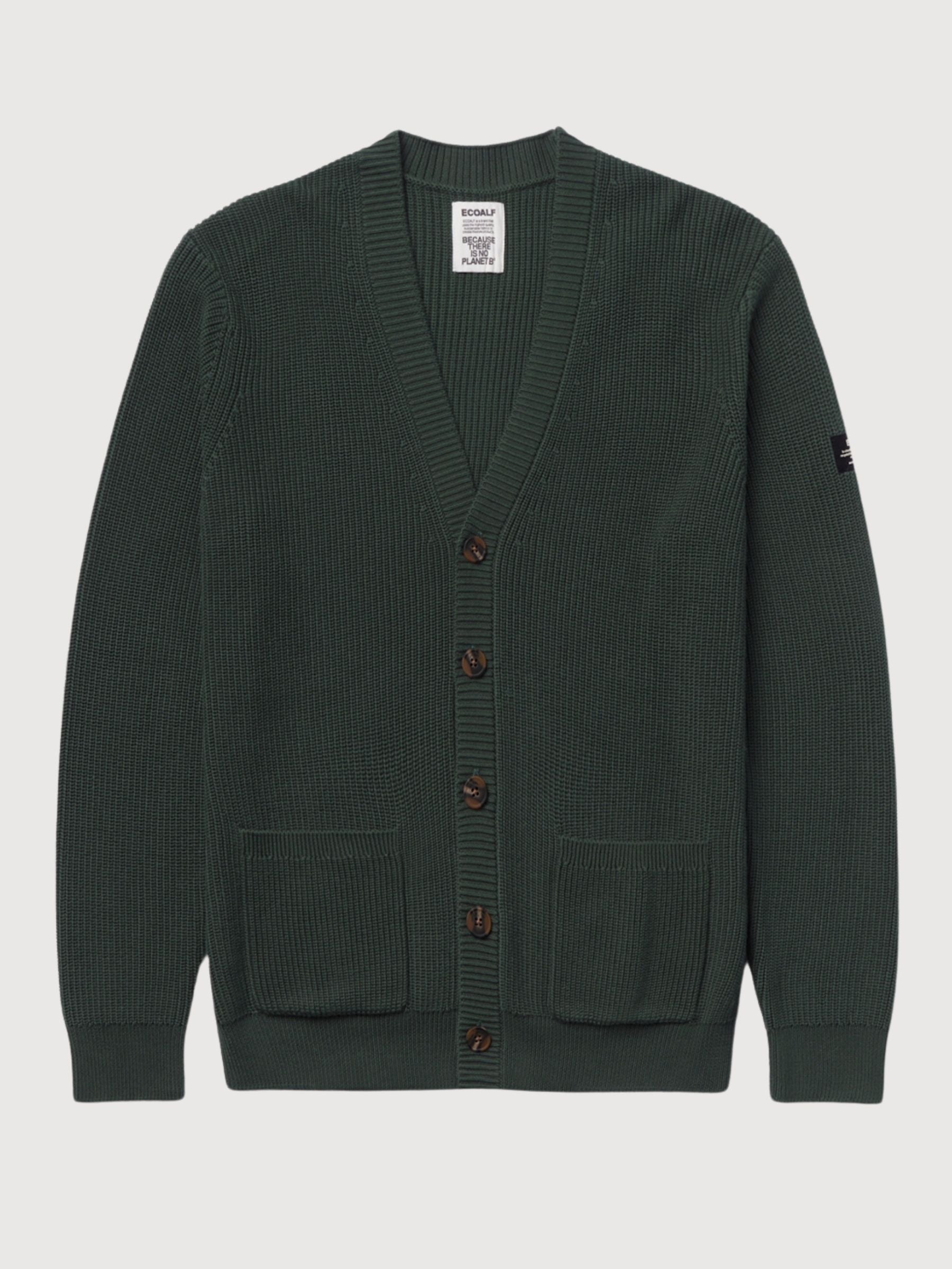 Seya Knit Man Woodland Green | Ecoalf