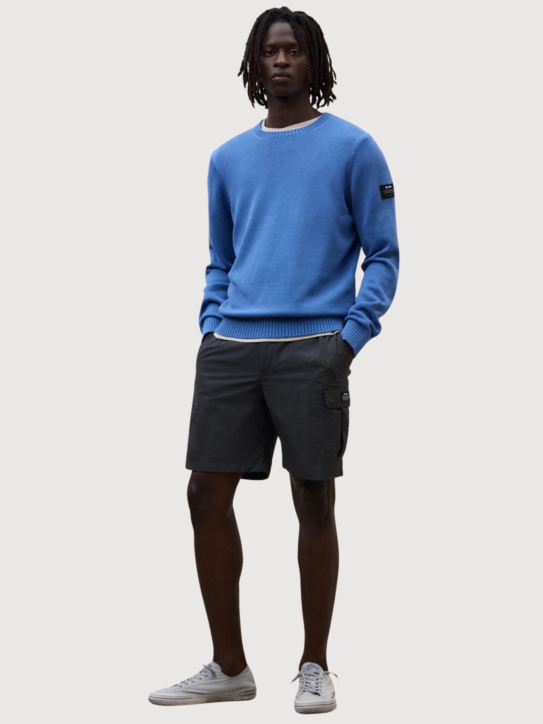 CODA MAGLIA UOMO Blu Pacifico | Ecoalf