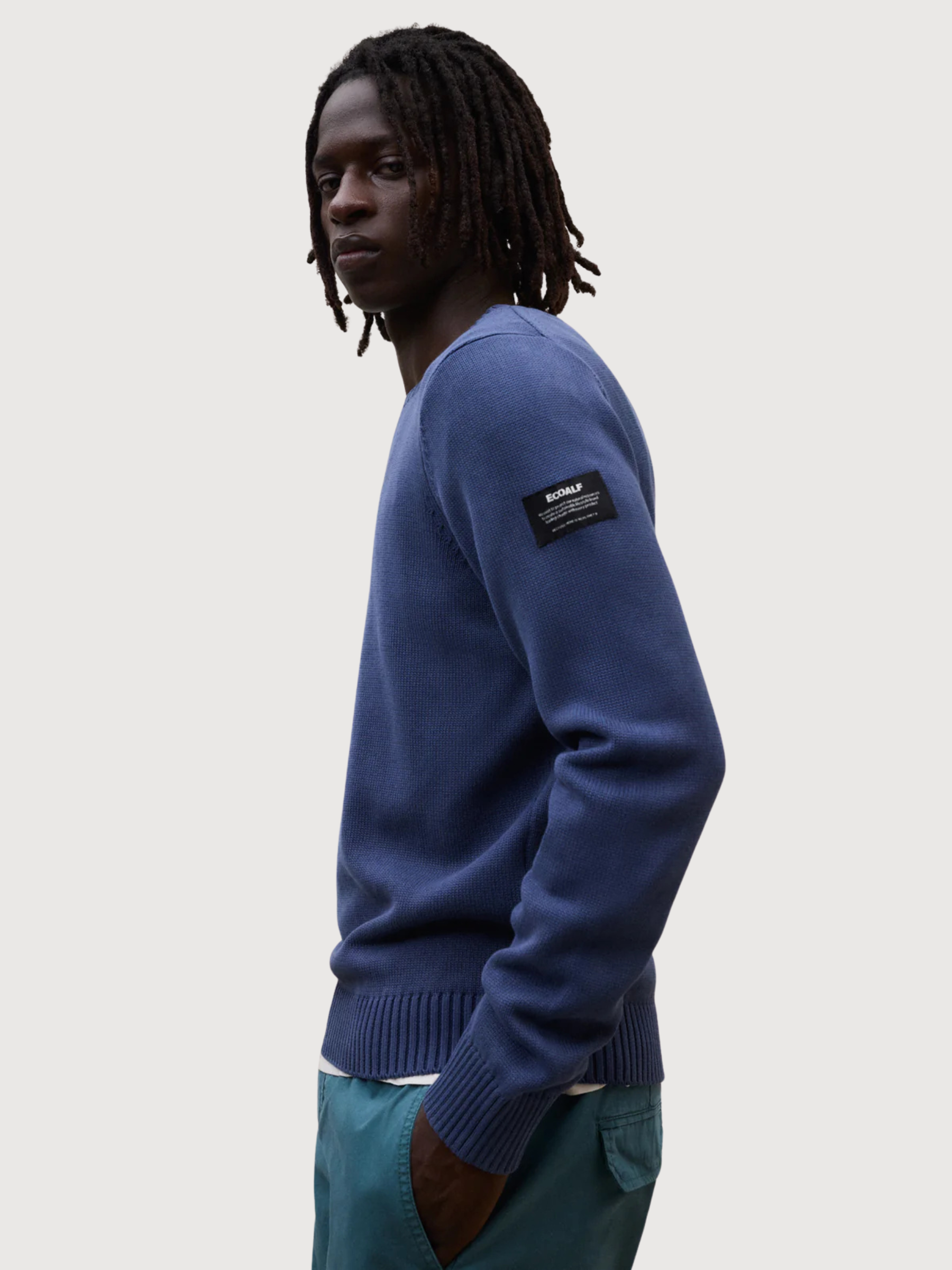 CODA IN MAGLIA DA UOMO Blu Scuro | ECOALF