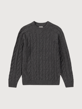 Tilo Pullover Stricken Mann Grau | Ecoalf