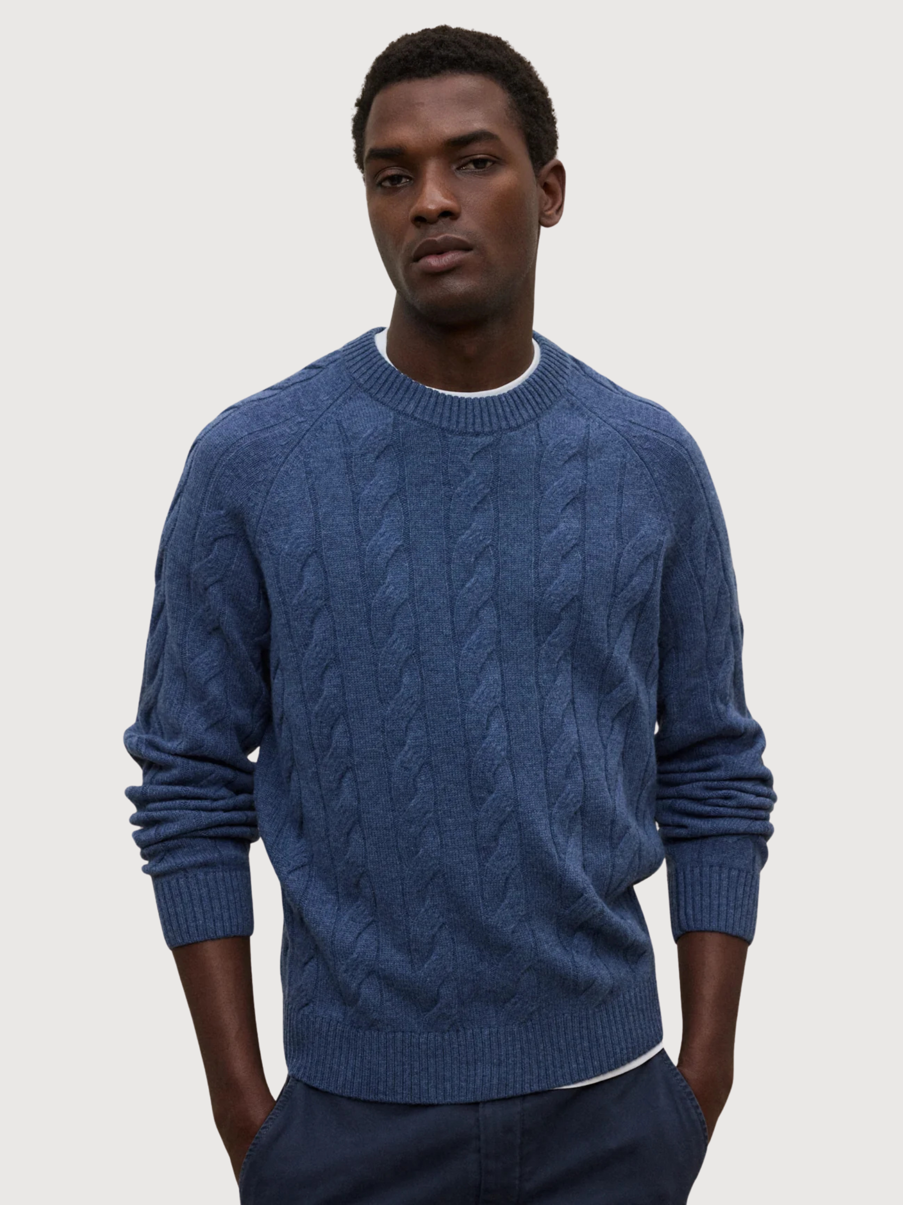 Pullover Tilo Blue Melange | Ecoalf