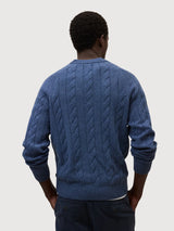 Pullover Tilo Melange – blau | ECOALF