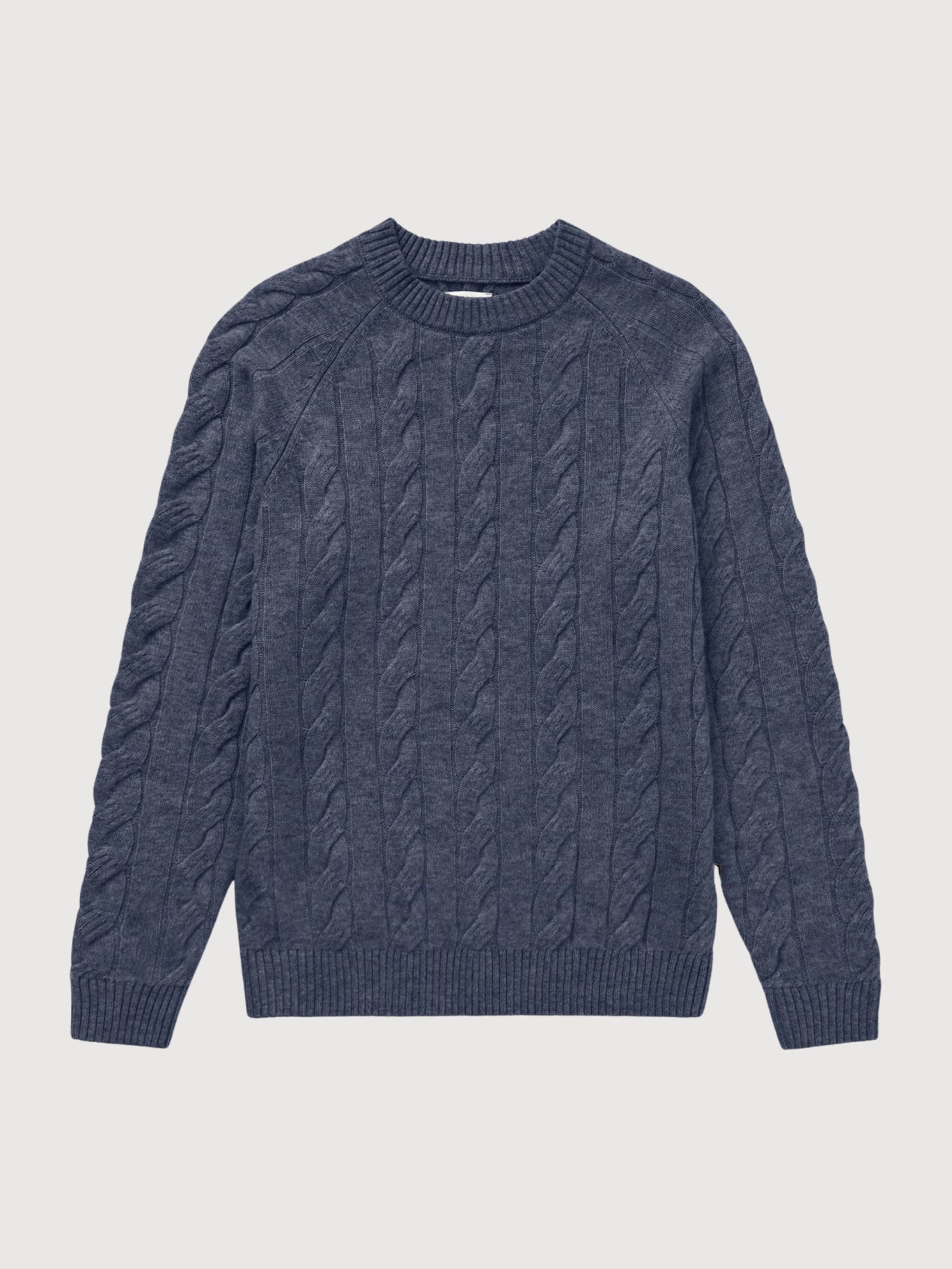 Pullover tilo melange – blue | ECOALF