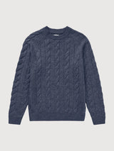 Pullover Tilo Melange – blau | ECOALF