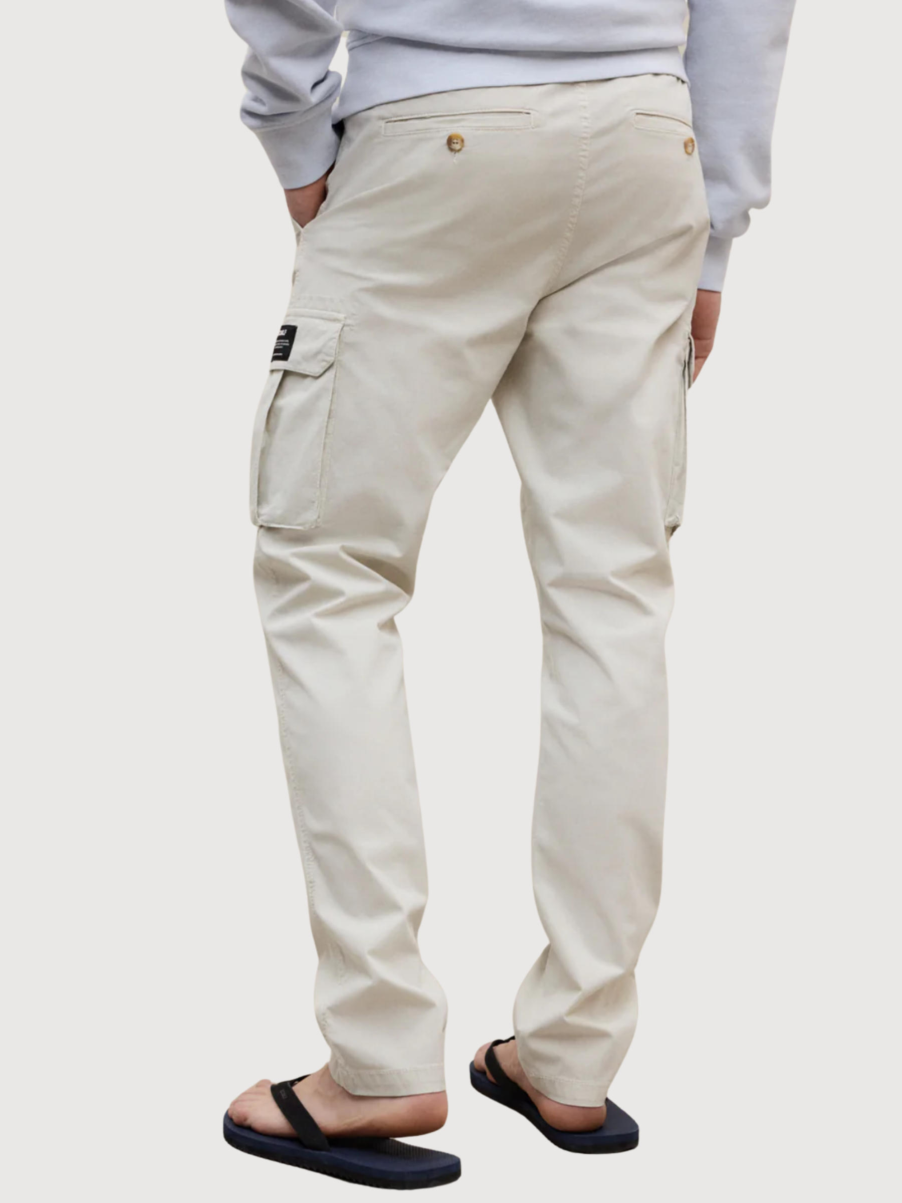 PANTALONI UOMO ETHICARGO Washed Stone | ECOALF