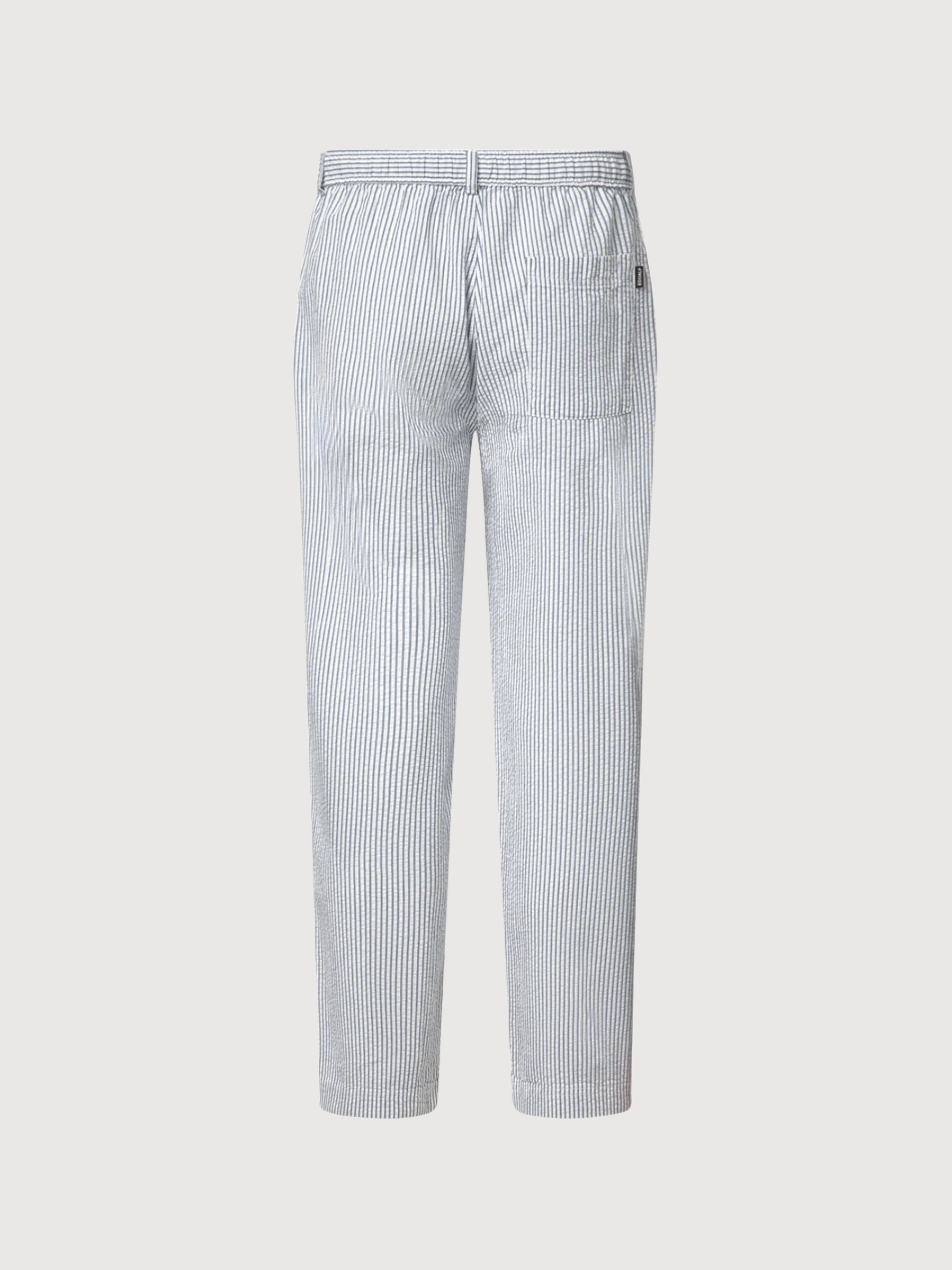 Pantalone Feire uomo Bianco/Blu Cotone | Ecoalf