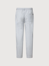 Pantalone Feire uomo Bianco/Blu Cotone | Ecoalf