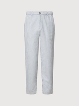 Pantalone Feire uomo Bianco/Blu Cotone | Ecoalf