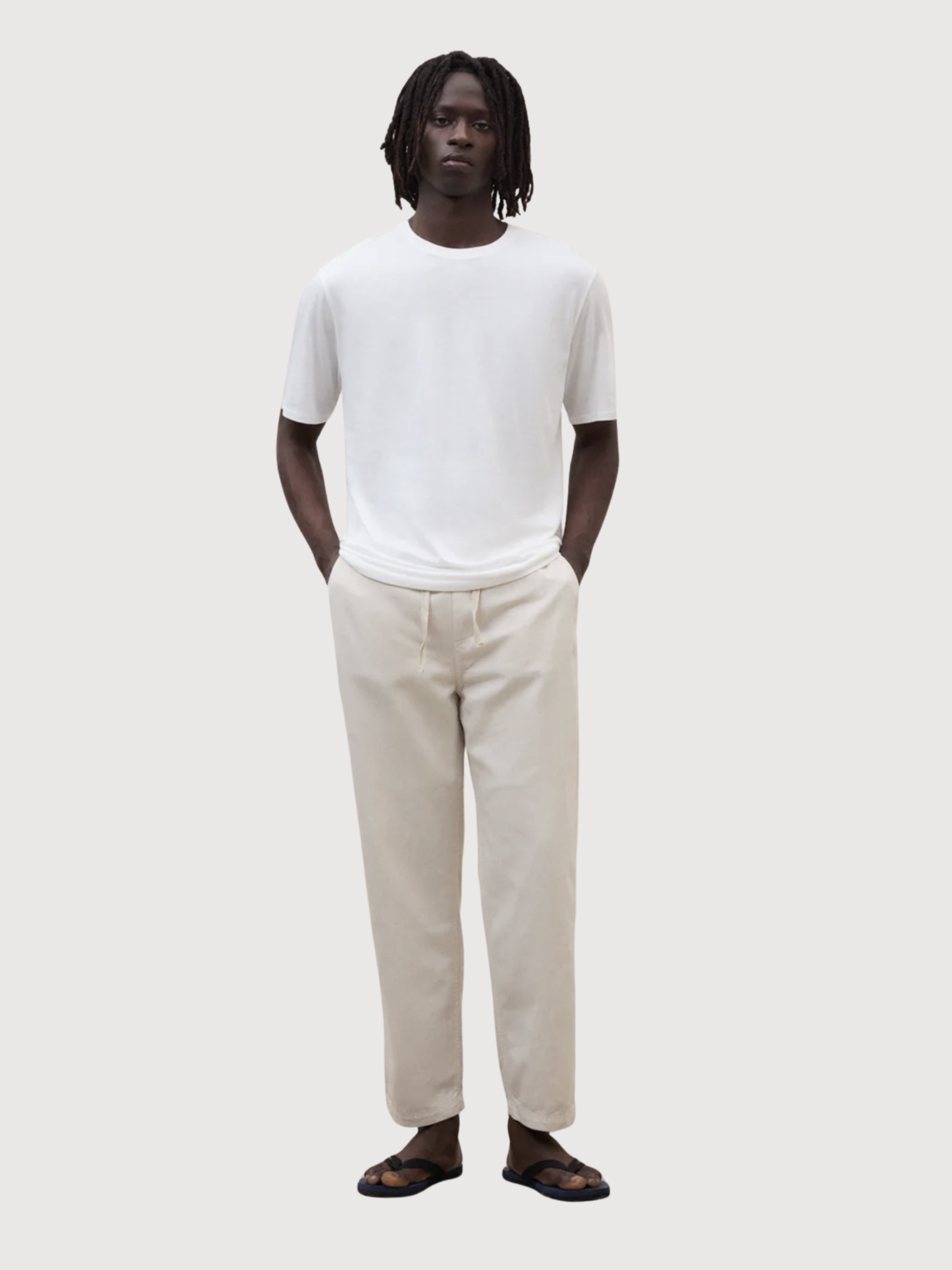 Trouser Gina Man Washed Stone | Ecoalf