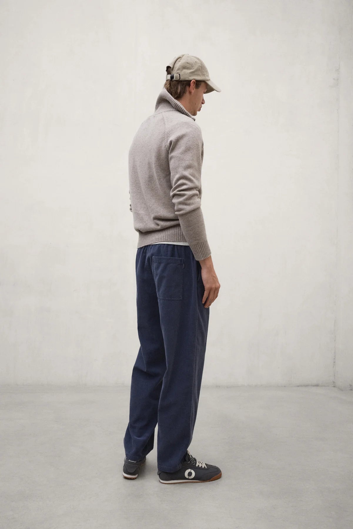 Blue Gina Corduroy Trousers | ECOALF