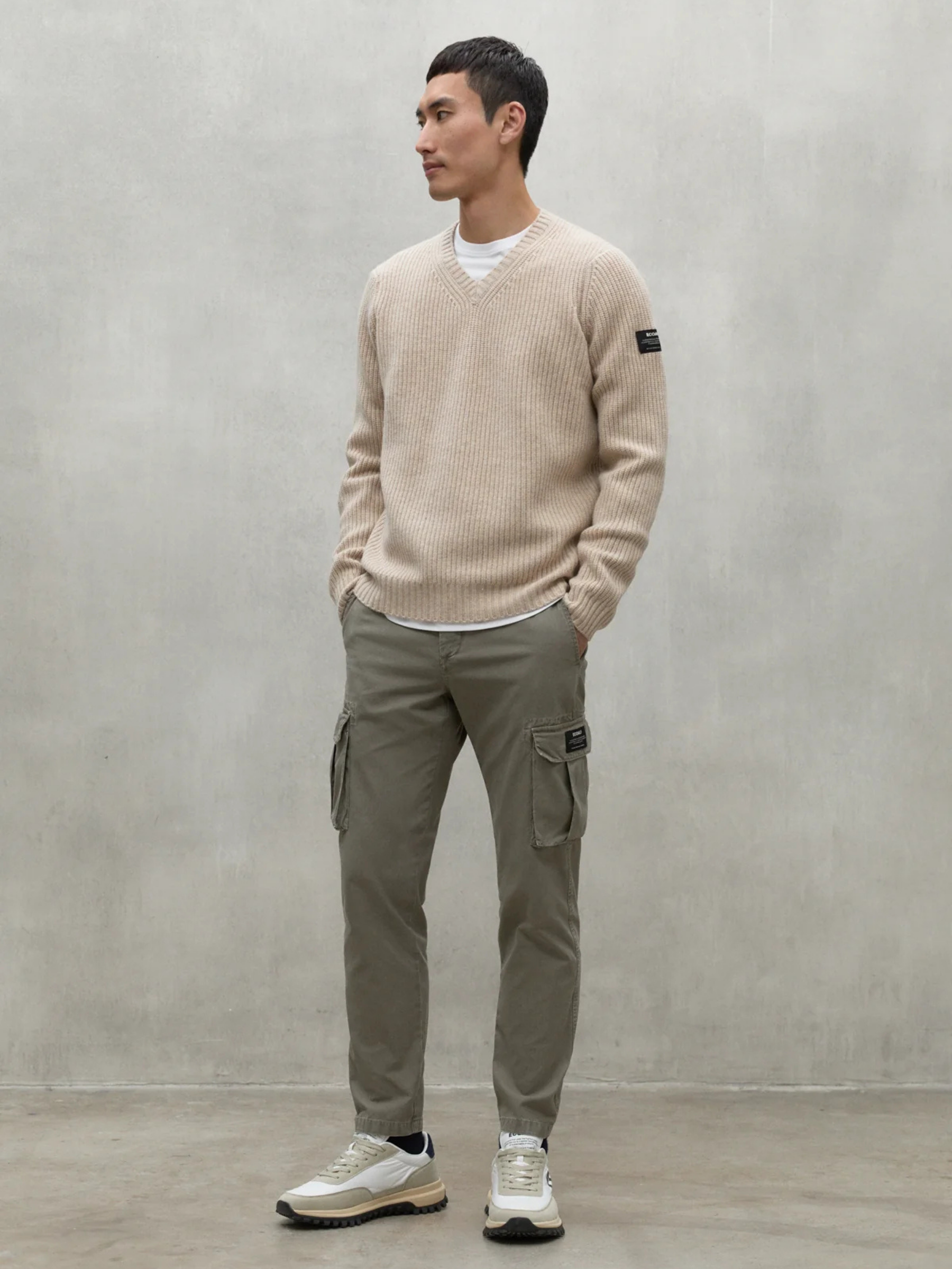 Marne Pantaloni Uomo Grigio | Ecoalf