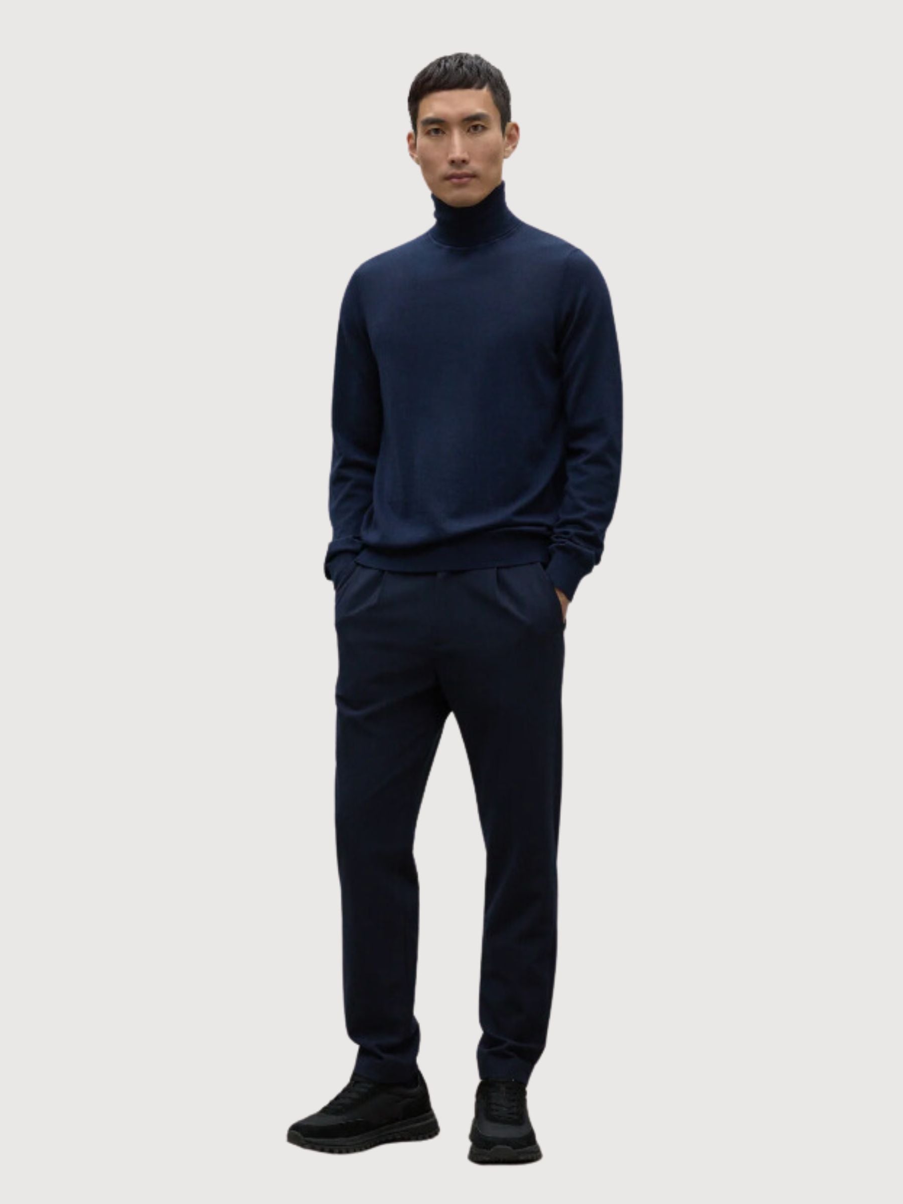 Sepik Pantaloni Uomo Blu Navy | Ecoalf