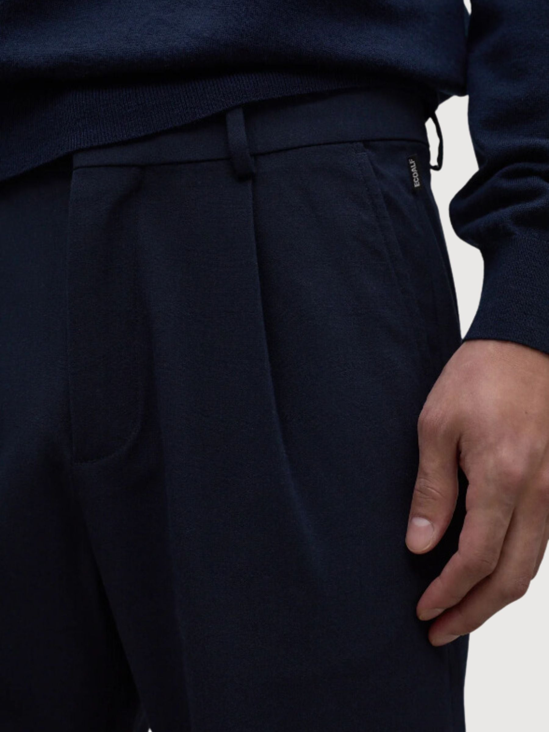 Sepik Pantaloni Uomo Blu Navy | Ecoalf