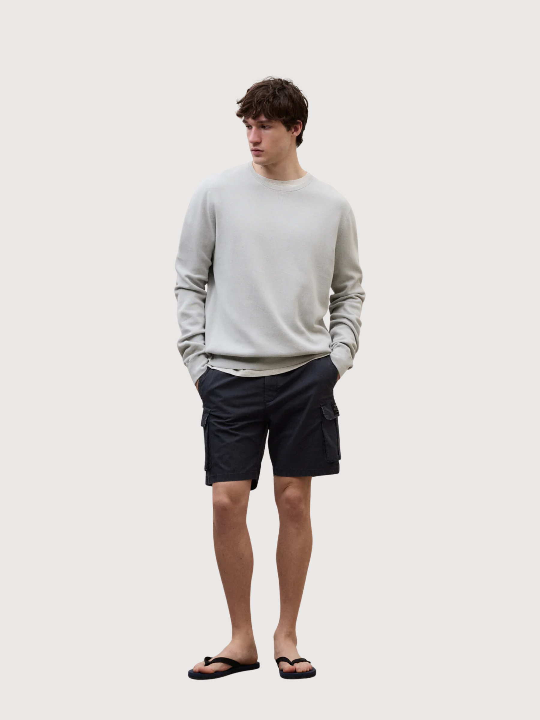 ETHICARGO SHORTS MAN ASPHALT | ECOALF