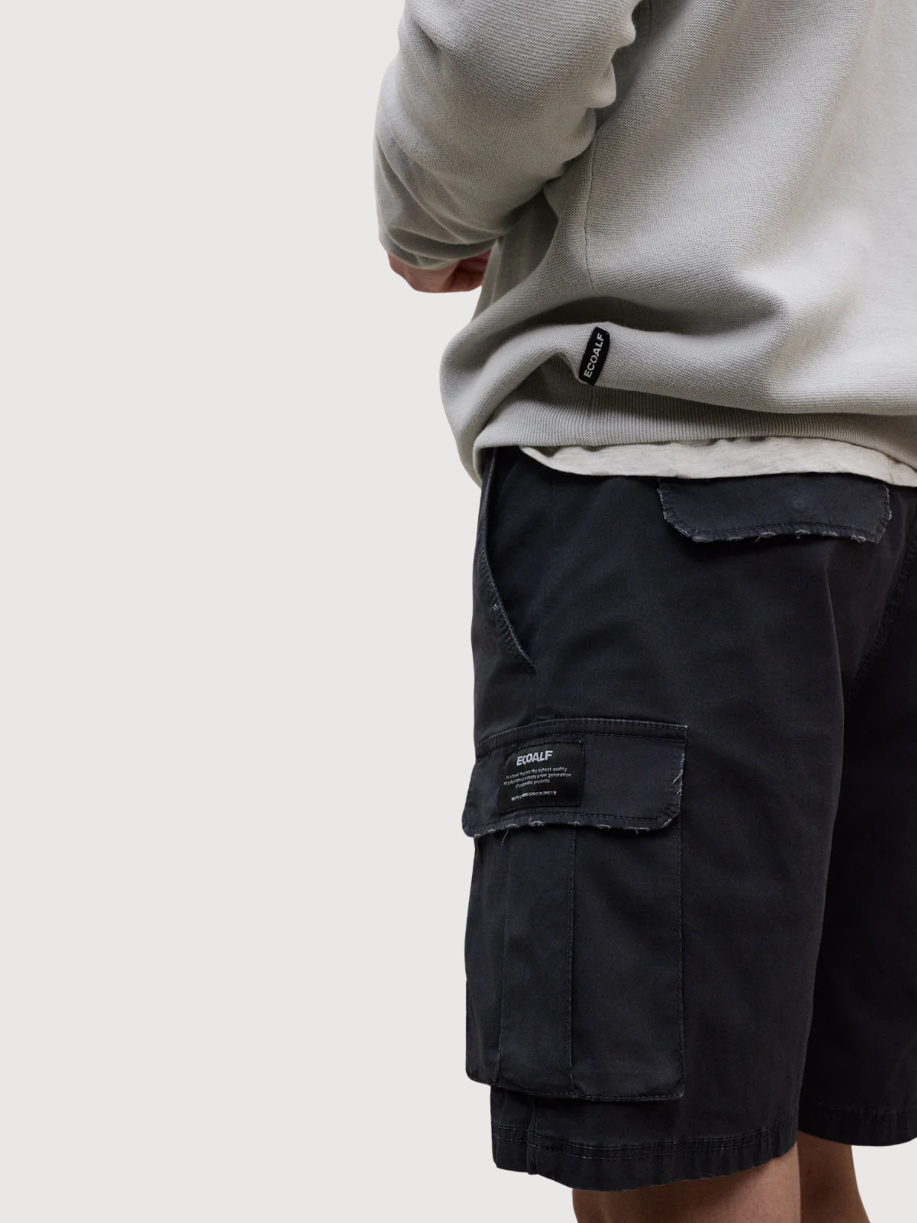 ETHICARGO SHORTS MAN ASPHALT | ECOALF